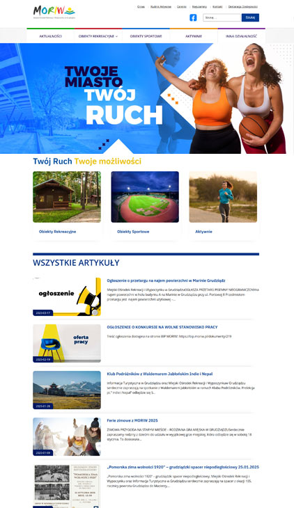 zrzut ekranu z przykładowej realizacji - moriw grudziądz